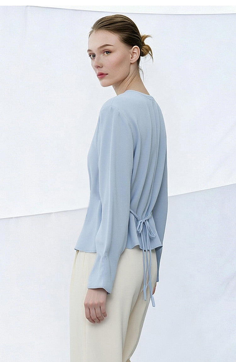 Aveline Floral Appliqué Blouse